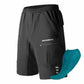 ROCKBROS Culotte de cyclisme Homme Rembourrée avec Sellette 4D