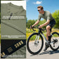 ROCKBROS Maillot de cyclisme manches courtes homme, maillot de vélo de route respirant à séchage rapide