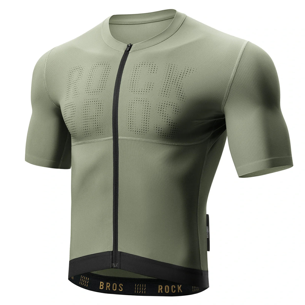 ROCKBROS Maillot de cyclisme manches courtes homme, maillot de vélo de route respirant à séchage rapide