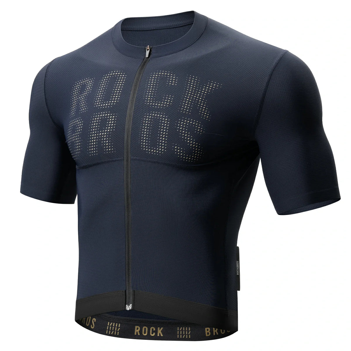 ROCKBROS Maillot de cyclisme manches courtes homme, maillot de vélo de route respirant à séchage rapide