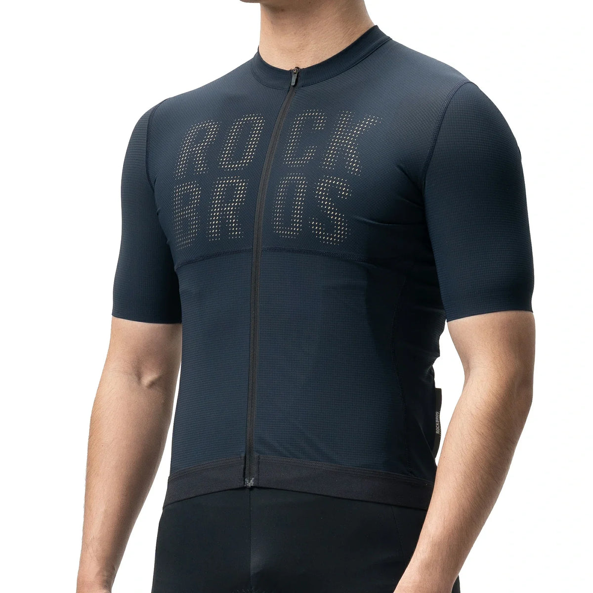ROCKBROS Maillot de cyclisme manches courtes homme, maillot de vélo de route respirant à séchage rapide
