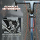 ROCKBROS Sac de cadre vélo Sac triangle 0.8L–1.4L