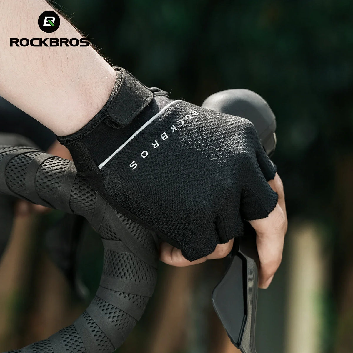 ROCKBROS S424 Gants de vélo mi-doigts