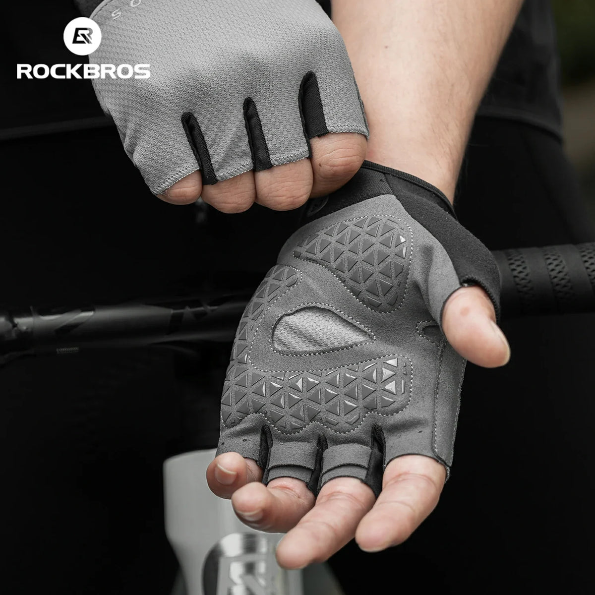 ROCKBROS S424 Gants de vélo mi-doigts