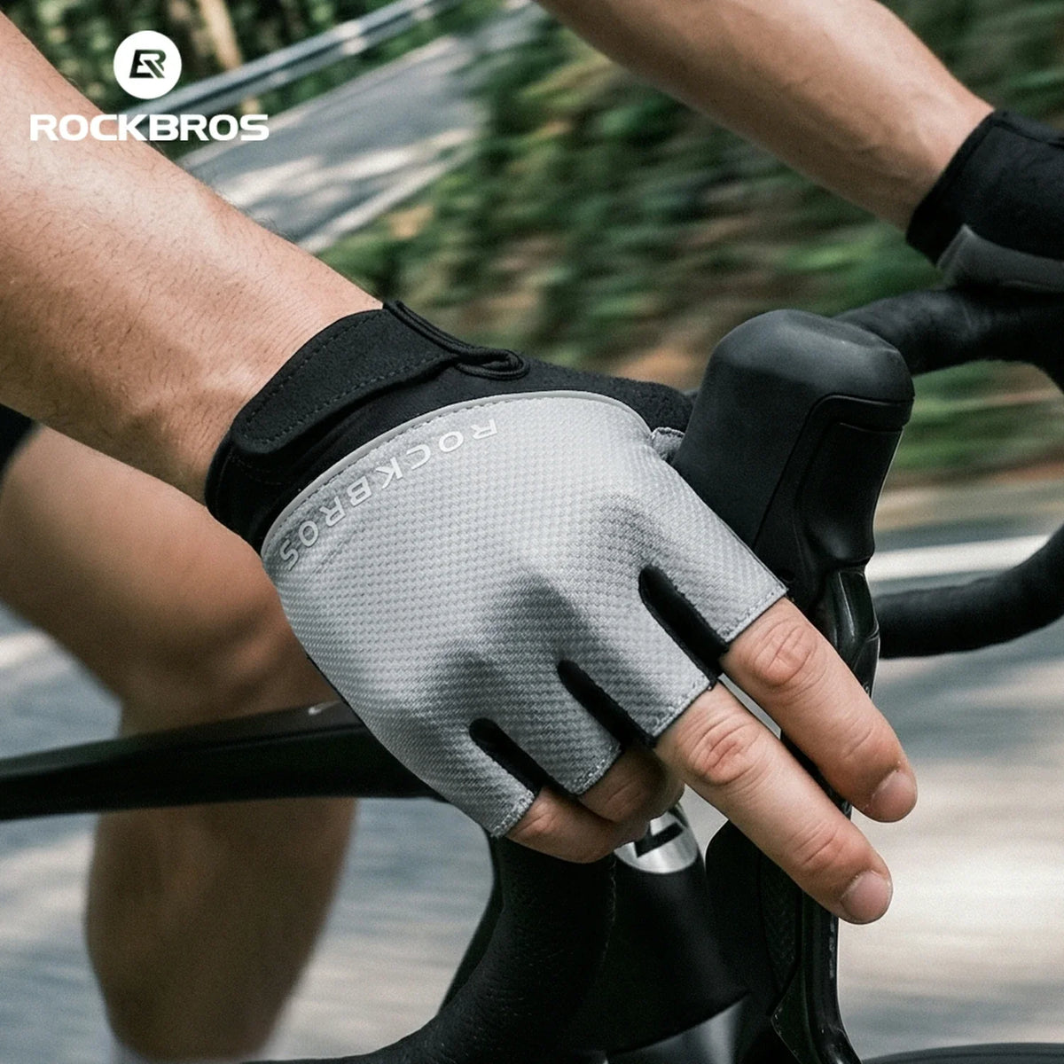 ROCKBROS S424 Gants de vélo mi-doigts