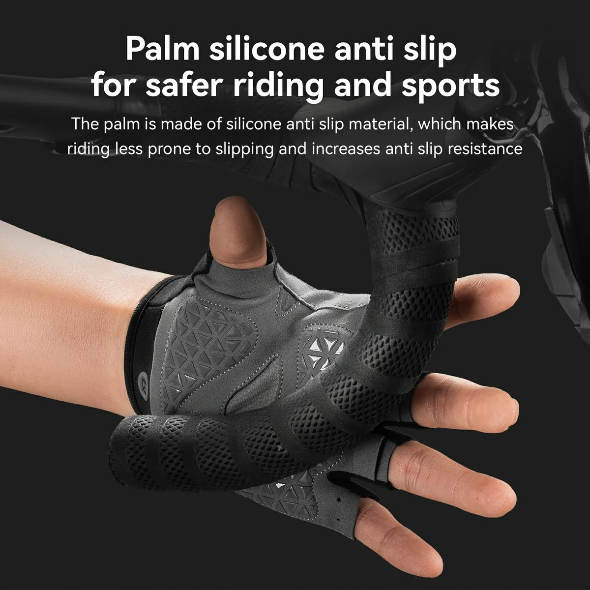 ROCKBROS S424 Gants de vélo mi-doigts