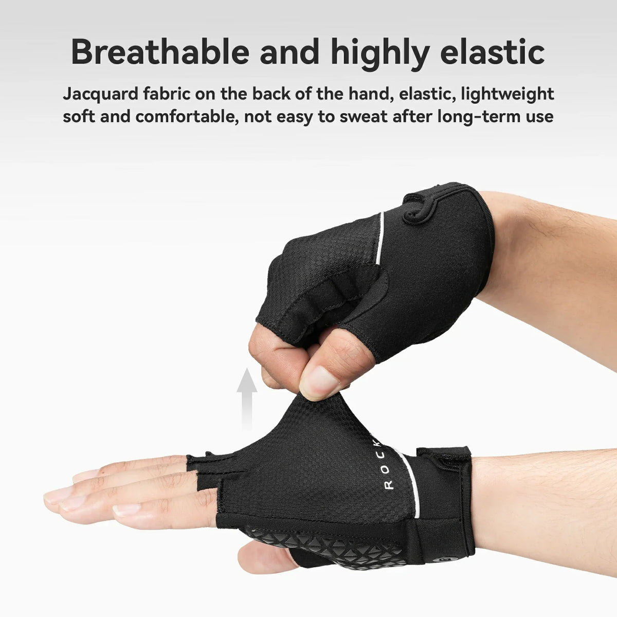 ROCKBROS S424 Gants de vélo mi-doigts