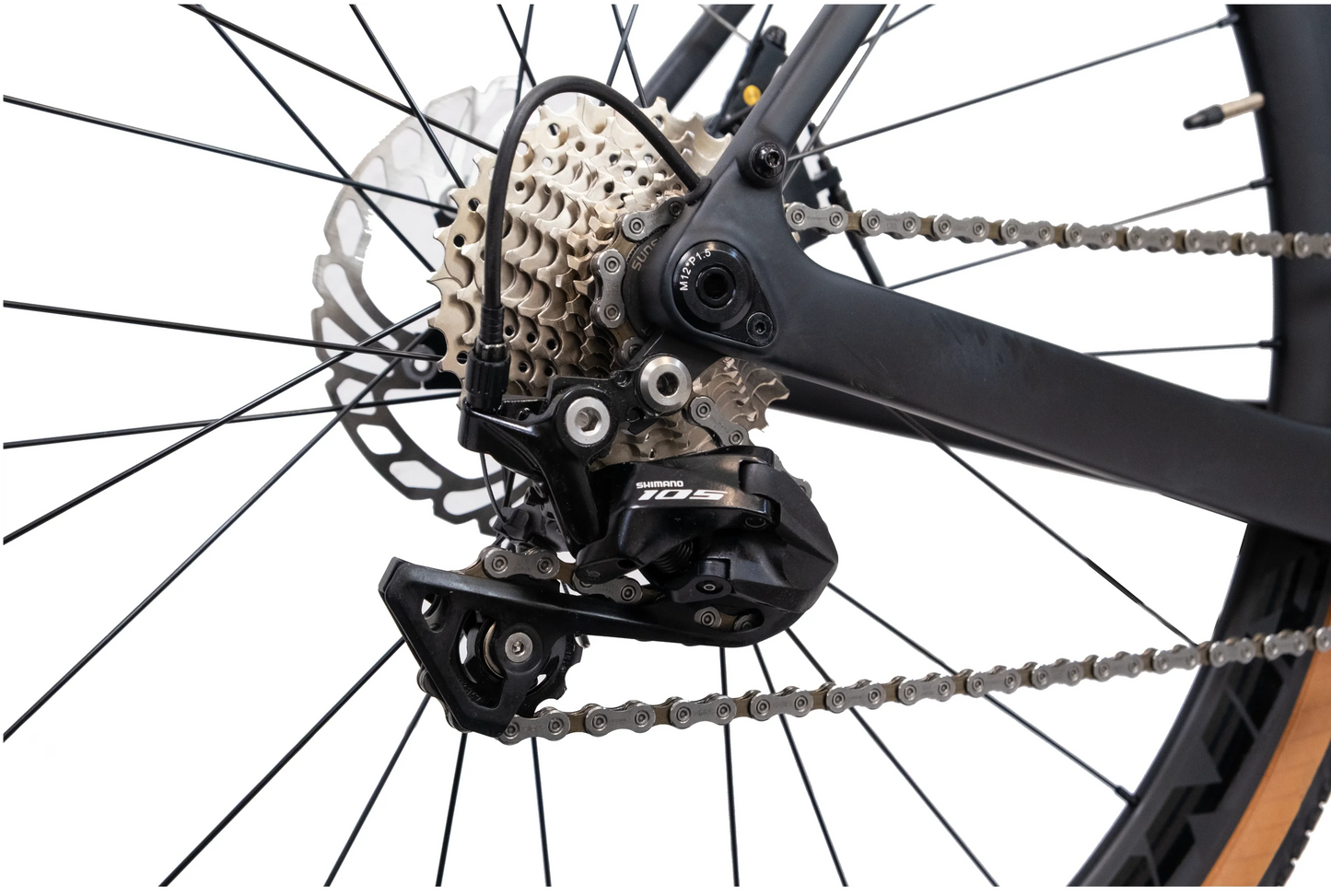 RINOS Vélo de gravel Carbon Sandman3.0 Shimano R7000
