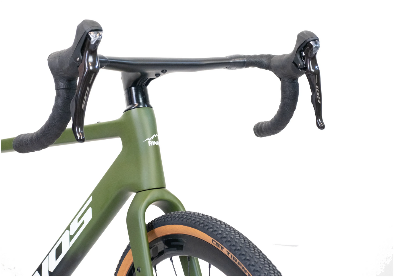 RINOS Vélo de gravel Carbon Sandman3.0 Shimano R7000