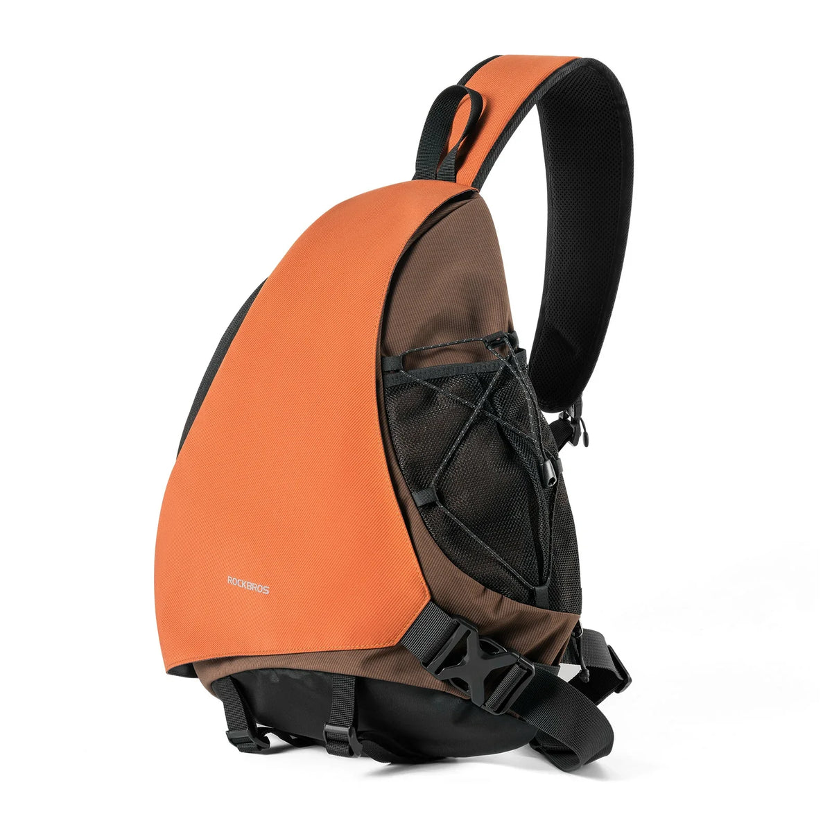 ROCKBROS Sling Bag Grand, Sac bandoulière Sling avec fermeture magnétique, Sac de portage croisé