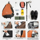 ROCKBROS Sling Bag Grand, Sac bandoulière Sling avec fermeture magnétique, Sac de portage croisé