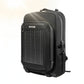 ROCKBROS Sac solaire Sac à dos solaire 20L avec panneau flexible amovible 10V 14W