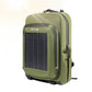 ROCKBROS Sac solaire Sac à dos solaire 20L avec panneau flexible amovible 10V 14W