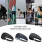 ROCKBROS Bandeaux de Sport Absorbant Bandeau de Front Élastique Antidérapant Serre-tête