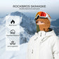 ROCKBROS Écharpe tubulaire hiver en polaire, Cache-cou multifonction coupe-vent