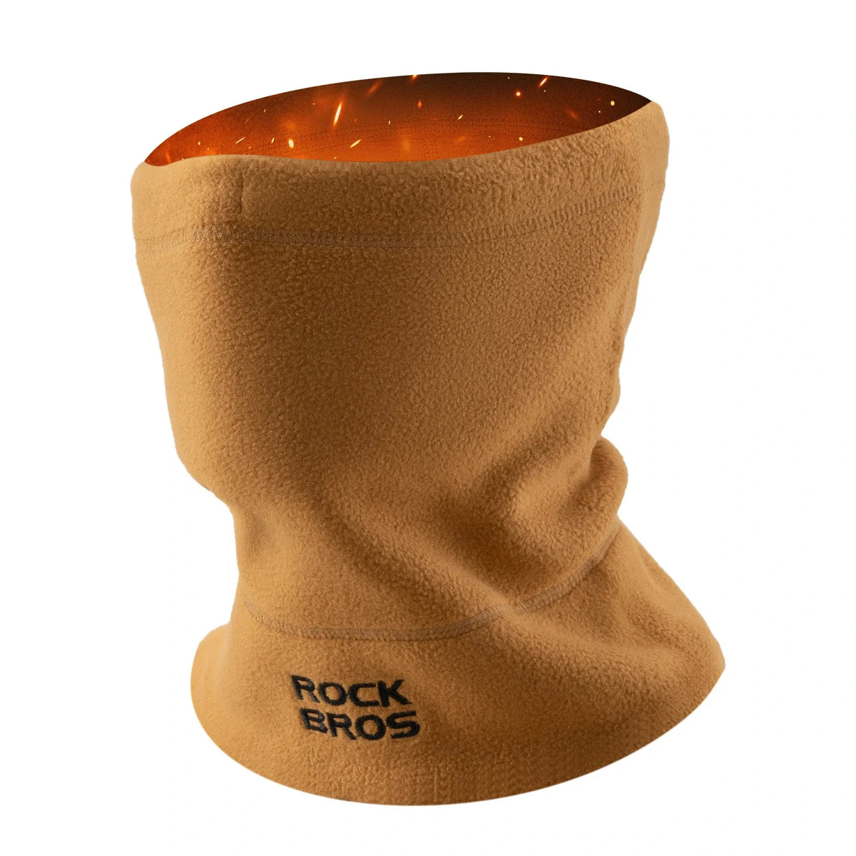 ROCKBROS Écharpe tubulaire hiver en polaire, Cache-cou multifonction coupe-vent