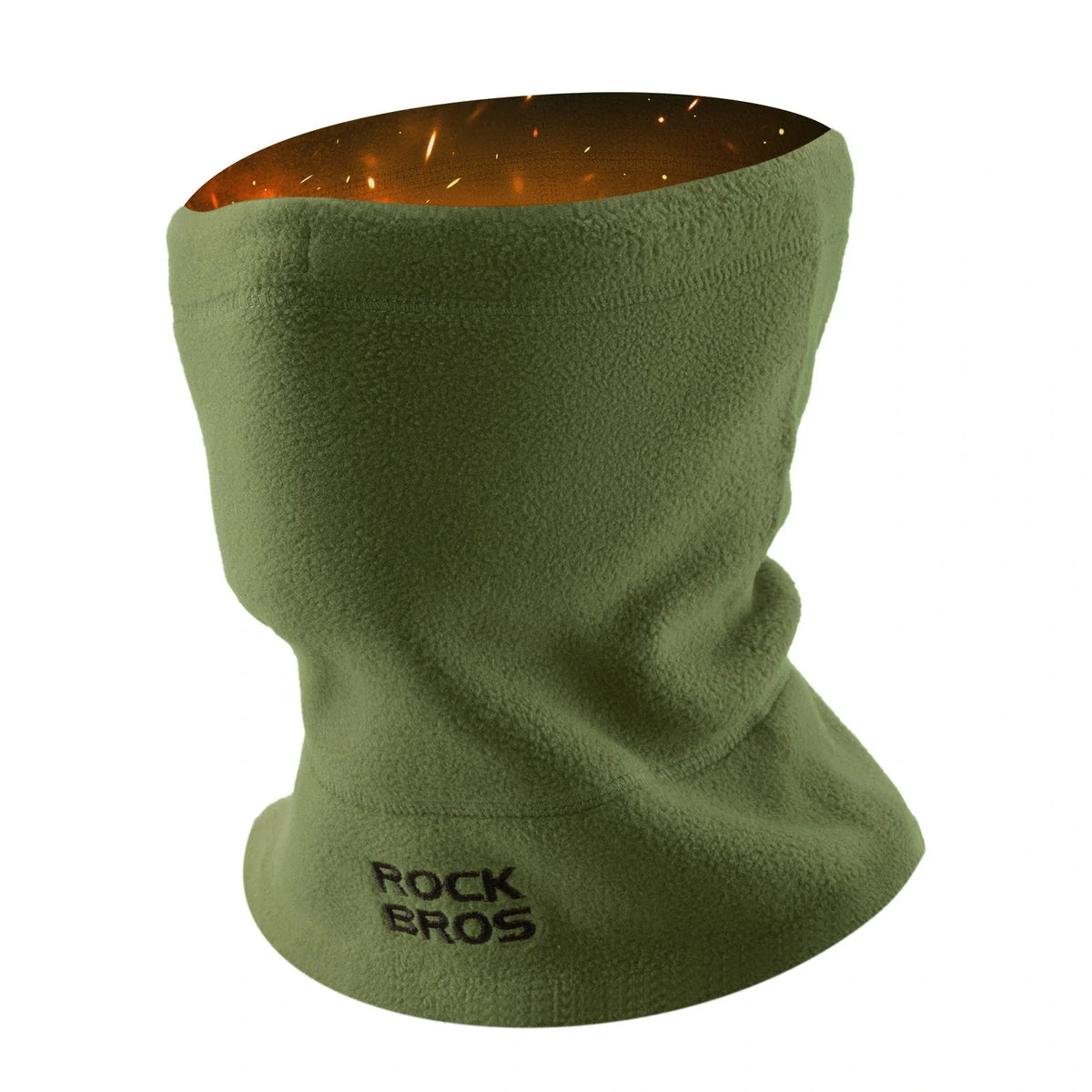 ROCKBROS Écharpe tubulaire hiver en polaire, Cache-cou multifonction coupe-vent