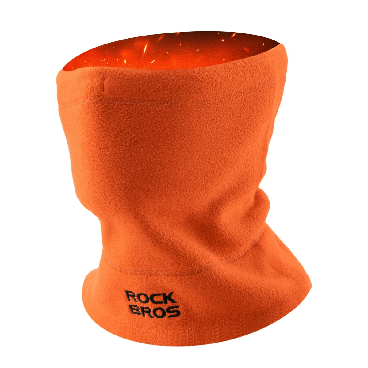 ROCKBROS Écharpe tubulaire hiver en polaire, Cache-cou multifonction coupe-vent