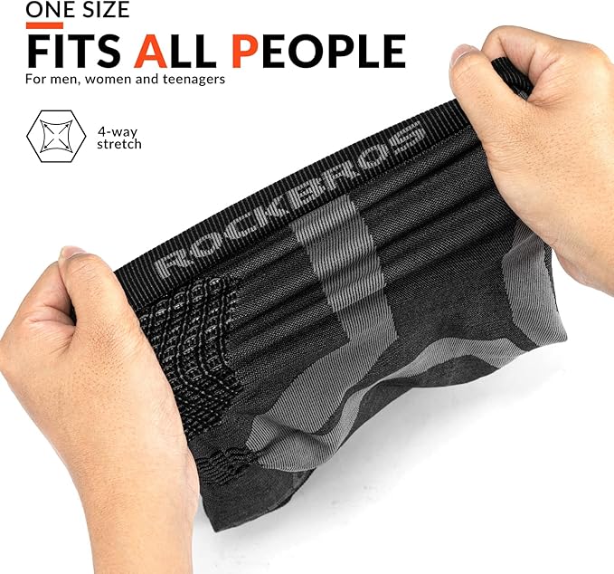 ROCKBROS Cagoule d'hiver Masque de ski & Tube multifonction