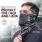 ROCKBROS Cagoule d'hiver Masque de ski & Tube multifonction