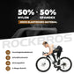 ROCKBROS Cuissard à Bretelles Homme Rembourré, Respirant Séchage Rapide