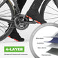 ROCKBROS Surchaussures Vélo Imperméables Shoecover Protection contre le Froid pour Cyclisme