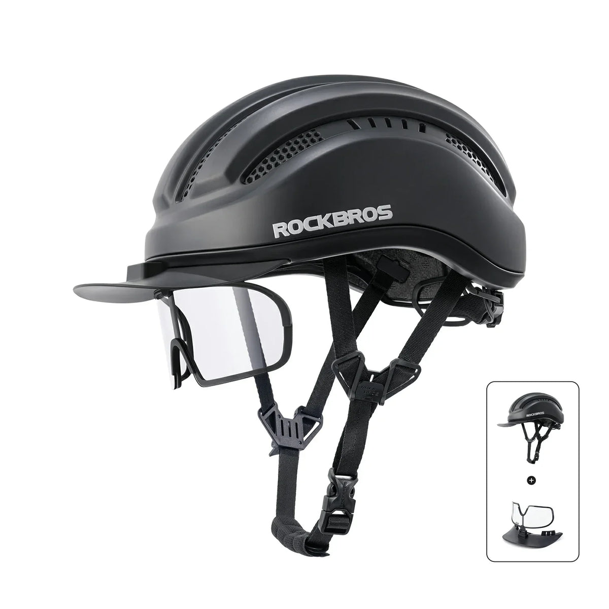 ROCKBROS Urban Cycling Casque de vélo léger