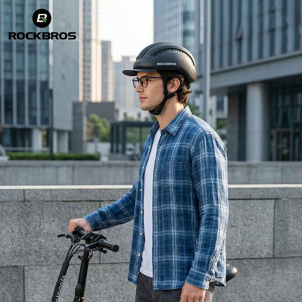 ROCKBROS Urban Cycling Casque de vélo léger