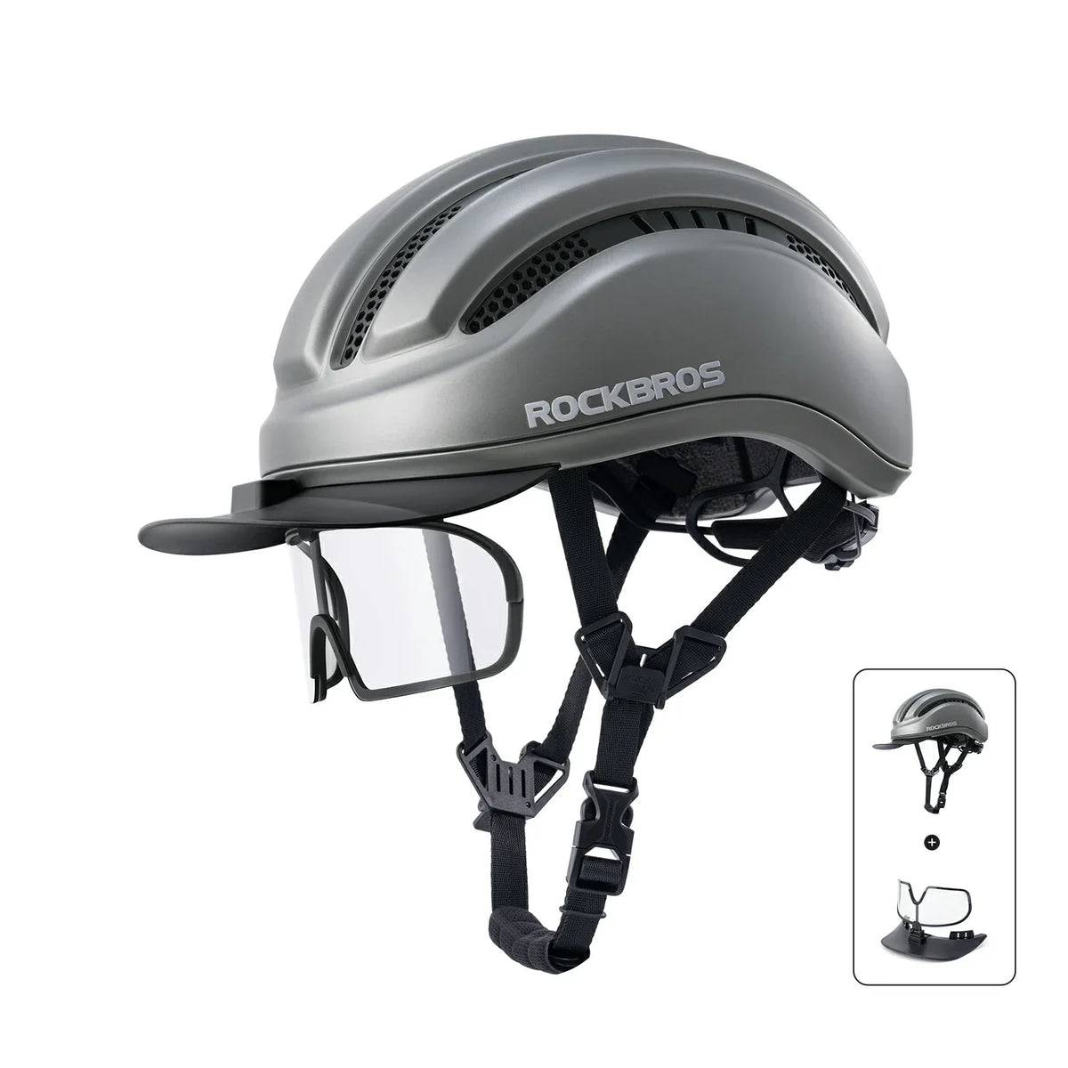 ROCKBROS Urban Cycling Casque de vélo léger