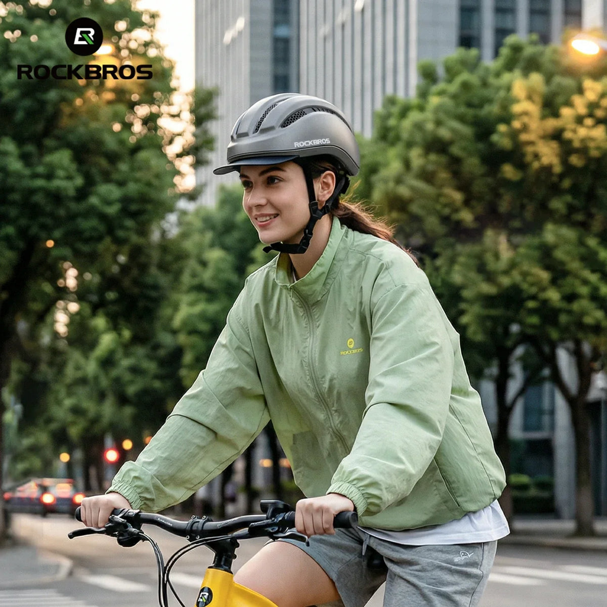 ROCKBROS Urban Cycling Casque de vélo léger