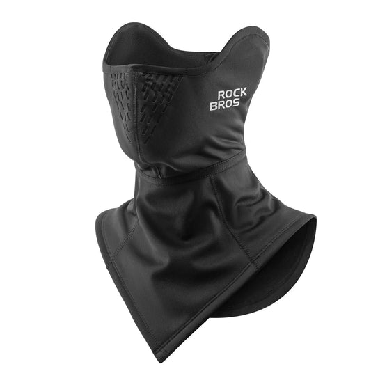 ROCKBROS Hiver Demi Cagoule E-bike/Vélo/Moto Masque Polaire Sommeil Chaud