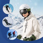 Lunettes de ski Qunature, lunettes de snowboard, anti-buée UV400 femme/homme pour porteurs de lunettes