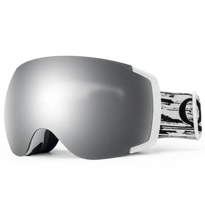 Lunettes de ski Qunature, lunettes de snowboard, anti-buée UV400 femme/homme pour porteurs de lunettes