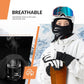 Qunature Cagoule d'hiver masque de ski coupe-vent respirant M/L pour sports de plein air, ski, cyclisme, snowboard, moto, femme/homme