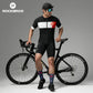 Maillot de cyclisme manches courtes ROCKBROS pour homme au design colorblock