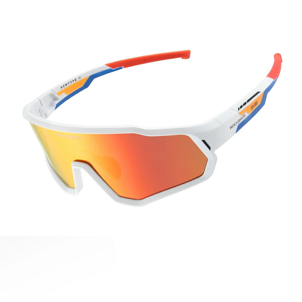 ROCKBROS Lunettes de soleil pour enfant vélo - Polarisées/Photochromiques avec protection UV400
