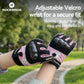 ROCKBROS Gants de vélo pour enfants doigts complets avec protection Hard Shell