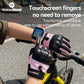 ROCKBROS Gants de vélo pour enfants doigts complets avec protection Hard Shell