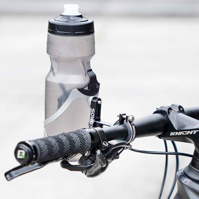 Adaptateur porte-bouteille universel en aluminium pour vélos et motos ROCKBROS