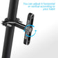 Adaptateur porte-bouteille universel en aluminium pour vélos et motos ROCKBROS