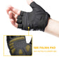 Gants de moto antidérapants avec demi-doigts réfléchissants, tailles S à XXL, ROCKBROS