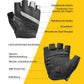 Gants de moto antidérapants avec demi-doigts réfléchissants, tailles S à XXL, ROCKBROS