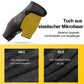 Gants de moto antidérapants avec demi-doigts réfléchissants, tailles S à XXL, ROCKBROS