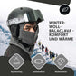 Cagoule d'hiver, masque de ski chaud, masque tempête unisexe, taille unique ROCKBROS