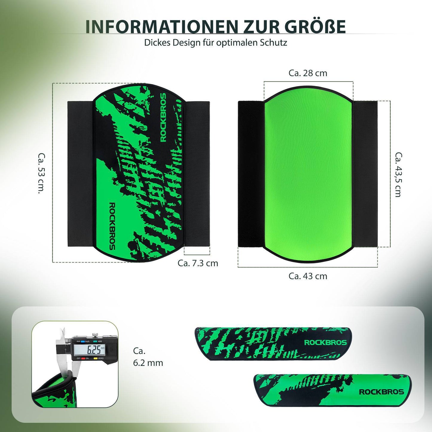 Protection de peinture pour batterie de vélo électrique intégrée au cadre, protection contre le froid, ROCKBROS