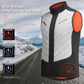 Gilet chauffant électrique ROCKBROS avec 3 réglages de température pour hommes/femmes