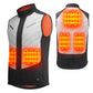 Gilet chauffant électrique ROCKBROS avec 3 réglages de température pour hommes/femmes