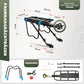 Porte-bagages de vélo avec réflecteur et fixation rapide, 24-29 pouces, ROCKBROS