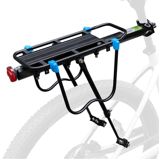 Porte-bagages de vélo avec réflecteur et fixation rapide, 24-29 pouces, ROCKBROS