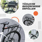 Porte-bagages de vélo réglable avec système de fixation rapide et réflecteur, ROCKBROS